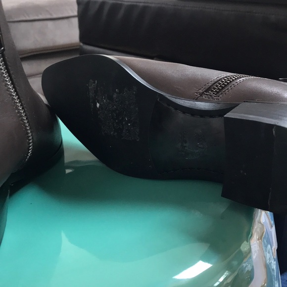 Brand New, Never Worn Coach Brown Leather Booties! - Picture 6 of 8